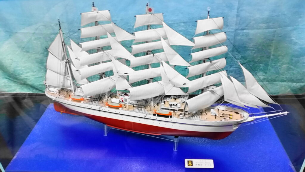 日本丸 帆船模型 完成