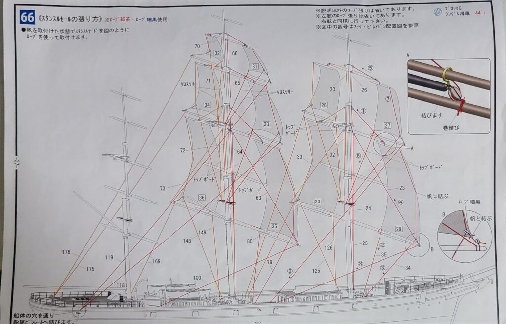 カティサーク スタンスル 取り付け 説明図