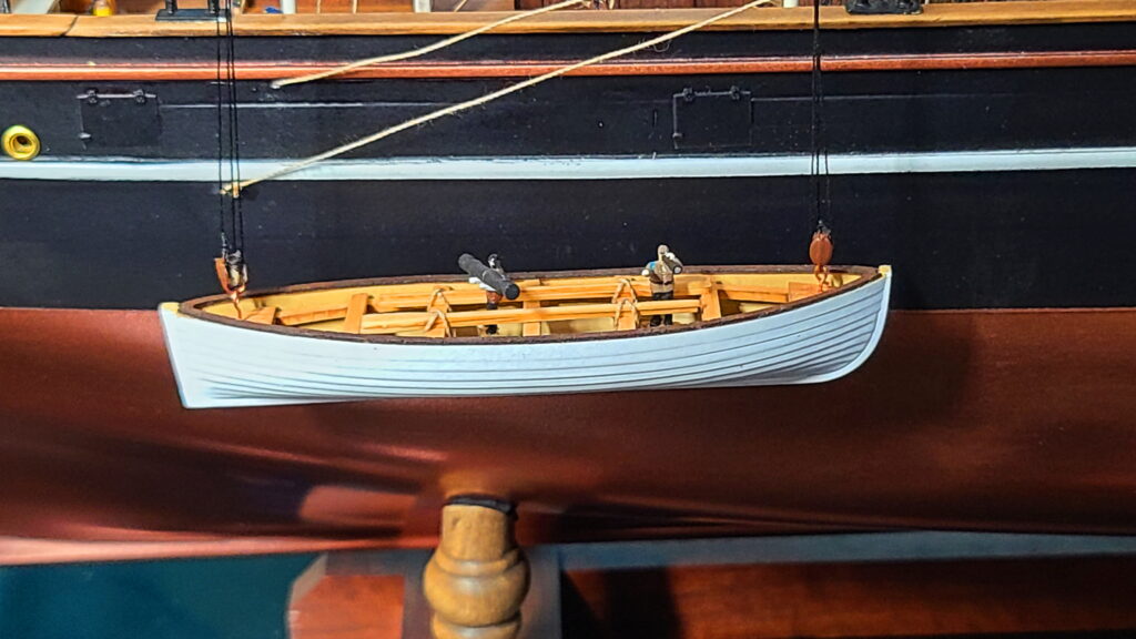帆船模型 カティサーク 完成品 ボート可動式 フィギュア 自作