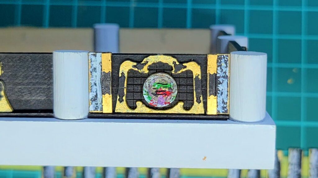日光東照宮陽明門作り方　火灯窓 完成画像