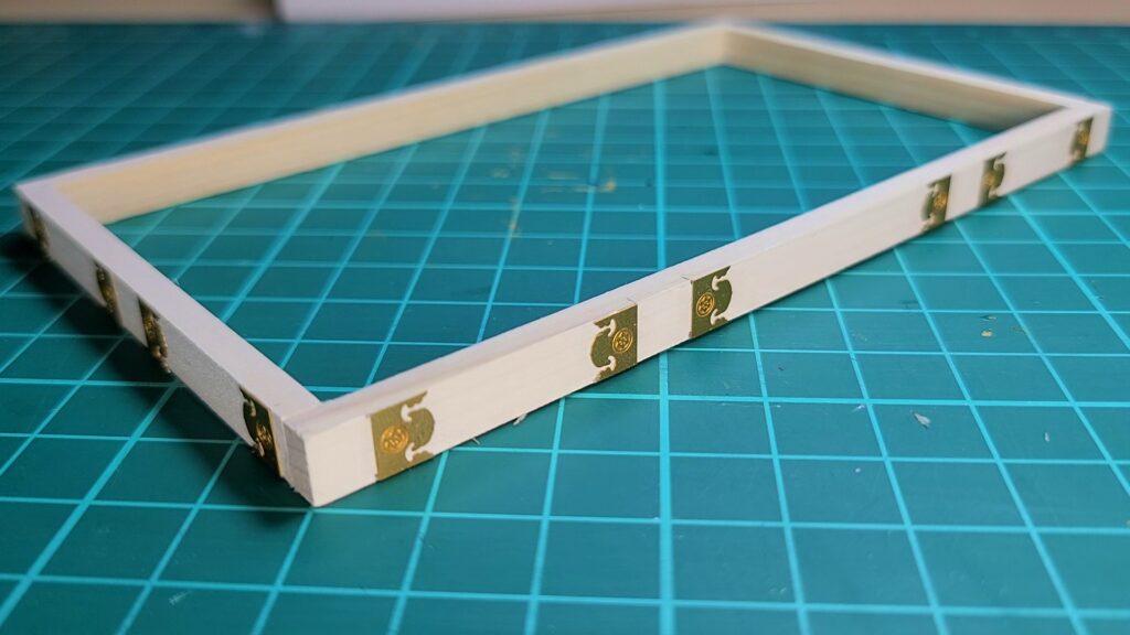 日光東照宮陽明門作り方　頭貫 飾り金具