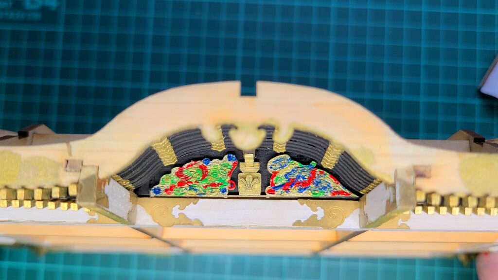 日光東照宮陽明門作り方 茨垂木 完成