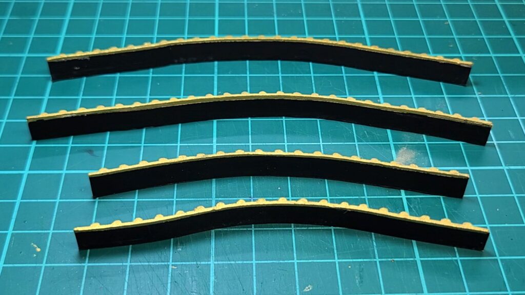 ウッディジョー 日光東照宮陽明門作り方　掛瓦 補強・塗装 完成