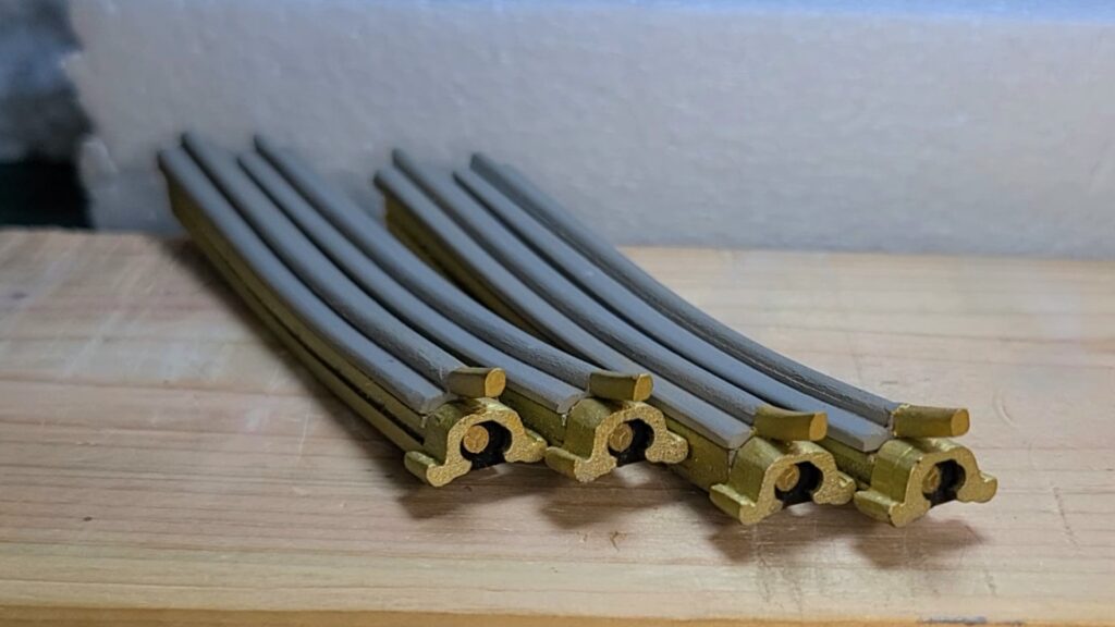 ウッディジョー 日光東照宮陽明門作り方　降り棟の 完成