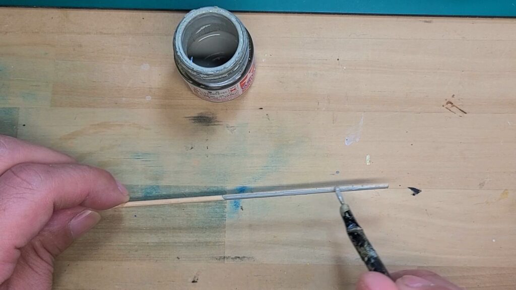 ウッディジョー 日光東照宮陽明門作り方　隅巴瓦 ミディアムグレイ塗装